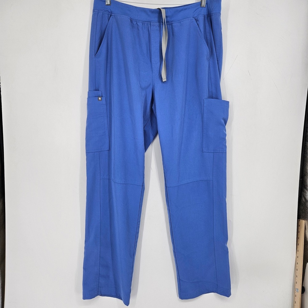 Figs Scrub Pants Mens XXL Axim Nurses Healthcare Uniforms Light Blue